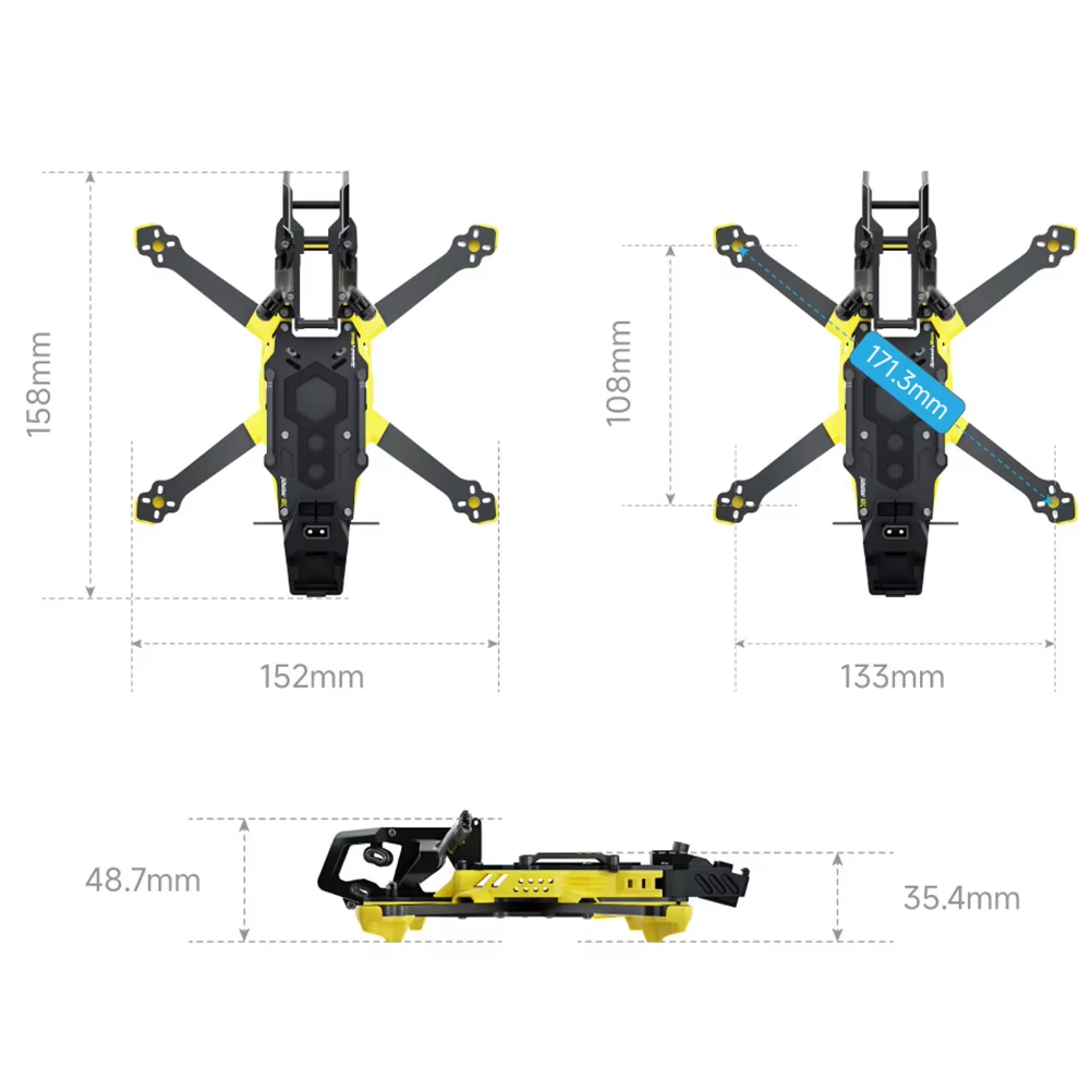 SpeedyBee Master 3X Modularer  – Drone Kit With Camera Bewertung und Preis